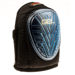 RS PRO Black Gel Adjustable Strap Knee Pad (4659369)