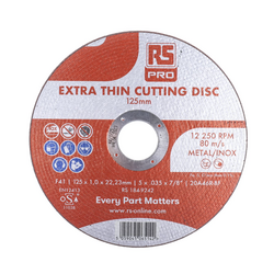 Đá cắt 125mm, P120 RS PRO 1849242 (5 chi tiết)
