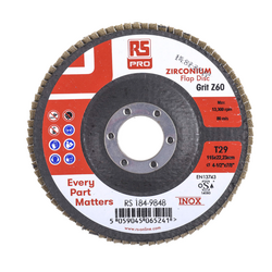 115mm flap disc, P60 RS PRO 1849848