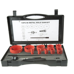 Bộ mũi khoan lỗ tròn 16-76mm RS PRO 216038 (11 chi tiết)