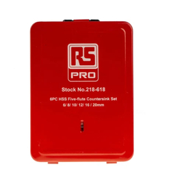 Bộ mũi khoan lỗ RS PRO 218618 (6 chi tiết)