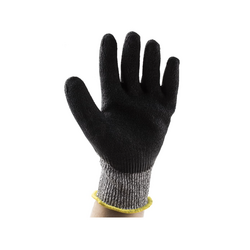 RS PRO, Black Latex Coated Work Gloves, Size 10 (8691617)