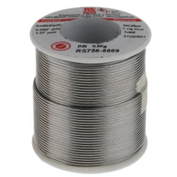 Lead solder wire roll 1.2mm melting point +183°C RS PRO 7568869