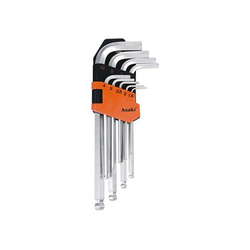 Bộ lục giác bi 1.5 - 10mm Asaki AK-0409 (9 chi tiết)