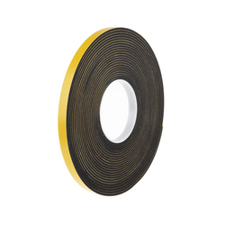 Foam tape 10m, 12x3mm RS PRO 567963 black