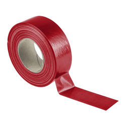 50m adhesive cloth tape, 50x0.23mm RS PRO 1467418 glossy red