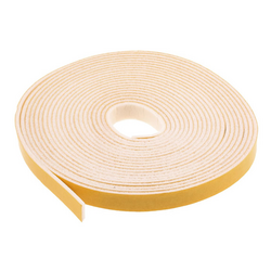 Băng keo xốp 6m, 12x2.4mm RS PRO 7336801 màu trắng