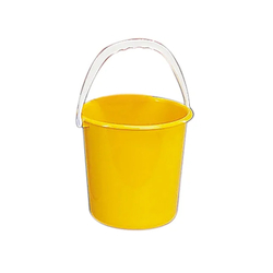 Plastic bucket 10l RS PRO 2371411 yellow