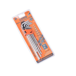 Bộ lục giác bông dài T10 - T50 Asaki AK-0413 (9 chi tiết)