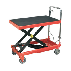 Hand truck with lift table 300kg capacity RS PRO 8517537