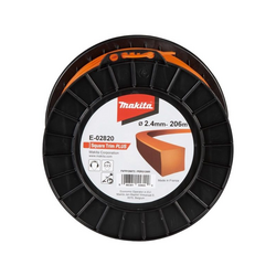 Square grass cutting wire 2.4mmx206m Makita E-02820