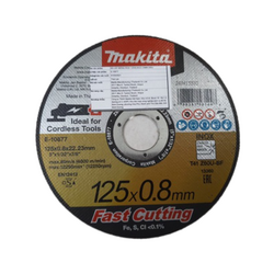 Đá cắt inox 125x0.8x22.23mm Makita E-10877