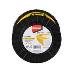 Square grass cutting wire 3mmx132m Makita E-02892