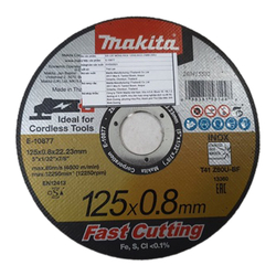 Stainless steel cutting stone 100x0.8x16mm Makita E-10855