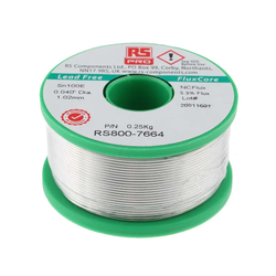 Dây hàn chì 1.02mm RS PRO 8007664 (cuộn 250g)