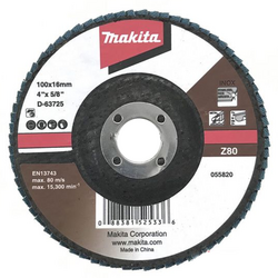 Đĩa nhám xếp 100mm, Z80 Makita D-63725