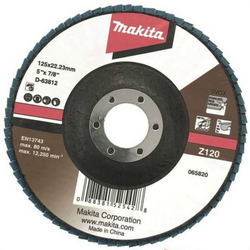 Đĩa nhám xếp 125mm, Z120 Makita D-63812