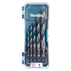 Makita D-72861 4-10mm Wood Drill Bit Set (5 Pieces)