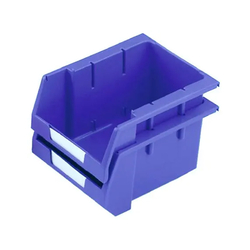 Plastic tray 130x239mm RS PRO 3903491 blue