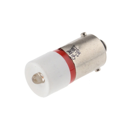 Bóng đèn Led BA9s 130V, 10mm RS PRO 207674 màu đỏ