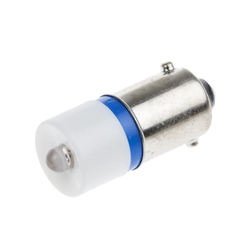 Bóng đèn Led BA9s 6V, 10mm RS PRO 207567 màu xanh dương