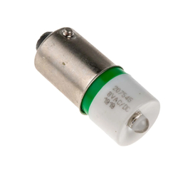 Bóng đèn Led BA9s 6V, 10mm RS PRO 207545 màu xanh