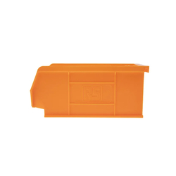 Plastic tray for storing things 180x419mm RS PRO 4696740 orange
