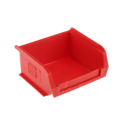 Plastic tray for storing things 76x101mm RS PRO 4844006 red