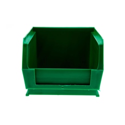 Plastic tray for storing things 130x150mm RS PRO 4844040 green