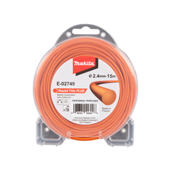 Round grass cutting wire 2.4mmx15m Makita E-02749