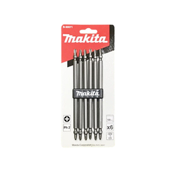 Mũi vặn vít 2 đầu PH2x150mm Makita B-90071 (6 chi tiết)