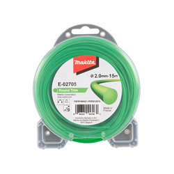 Round grass cutting wire 2mmx15m Makita E-02705