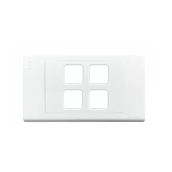 Mặt lỗ tròn viền cong mặt 4 lỗ LiOA S18AT4X