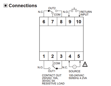 Bộ định thời Autonics LE7M-2