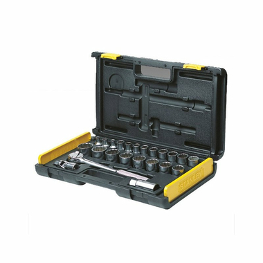 Bộ khẩu 1/2 " 12 cạnh 27 chi tiết Stanley 86-477