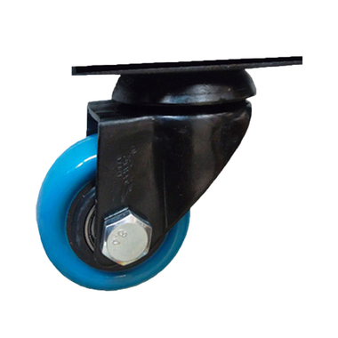 Bánh xe nhựa PU dòng 260 tải trọng trung bình trục xoay Ethos 261UBZ050P70