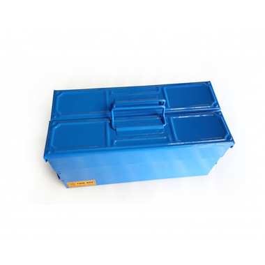 Hộp đựng dụng cụ 5 ngăn màu xanh 17.71x7.87x8.26cm Mitsana 06151-MSN-0006