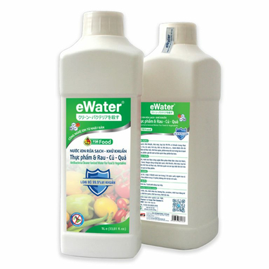 Nước ion khử khuẩn rau củ quả loại Ewater RSNV1L ( 1 lít nắp vặn)