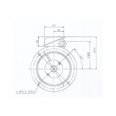 Mô tơ điện 3 pha 6 cực 3kW Toshiba Y306FTMH7JS