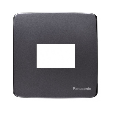 Mặt vuông dùng cho 1 thiết bị Panasonic WMT7811MYH-VN màu xám ánh kim