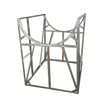 Chân bồn inox nằm ngang Đại Thành 2500 lít