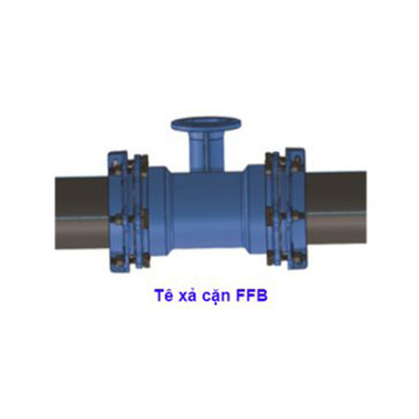 Tê xả cặn FFB Shin Yi TXCFFB-500400-560-NK nong kiềng