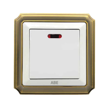 Công tắc điện ABE BRONZE B1T-20A màu trắng