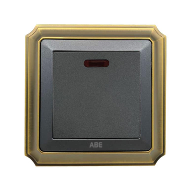 Công tắc điện ABE BRONZE B1X-45A màu xám