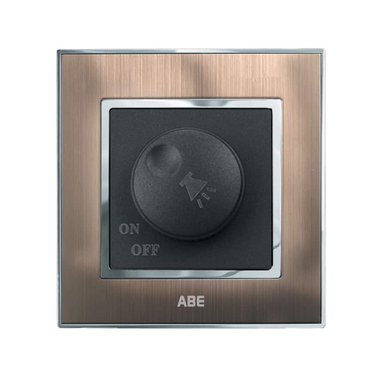 Dimmer đèn ABE SATIN S1D-DD màu đồng