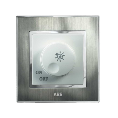 Dimmer đèn ABE SATIN S1B-DDT màu bạc