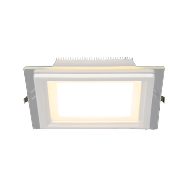 Đèn Led âm trần kiếng vuông 18W HUFA AT-56 ánh sáng vàng