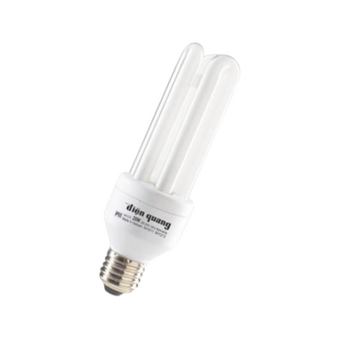 Đèn compact 11W Điện Quang ĐQ-CFL-3U-T3-11W-DL-E27