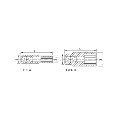 Tuýp bông dài 1/4inch Toptul BBEF0818