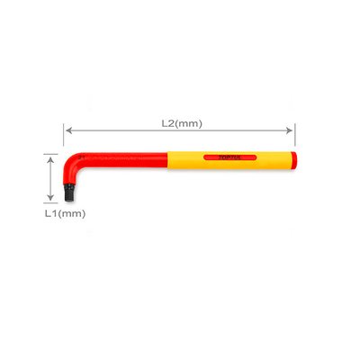 Cần xiết lục giác chữ L VDE Toptul AGAE2E13V4